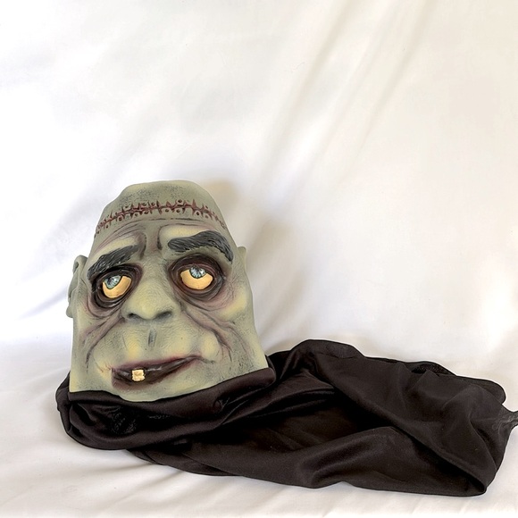 Gently Used 2006/07 Rare  Mario Chiodo Frankenstein Monster Latex Halloween Mask - Picture 4 of 15